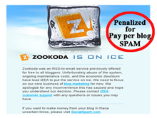 The site penalized for pay per blog spam